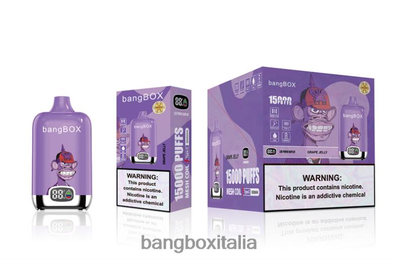 Bang Box Italia - Bang Box 15000 sbuffi gelatina d'uva 8ZFV649