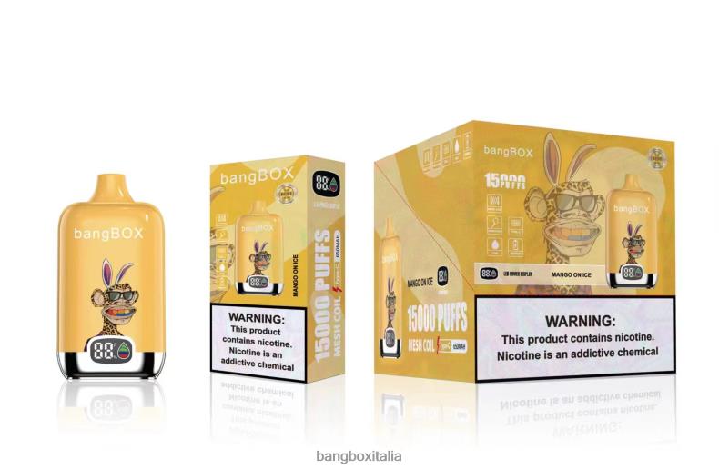 Bang Box Vape Price - Bang Box 15000 sbuffi mango su ghiaccio 8ZFV648