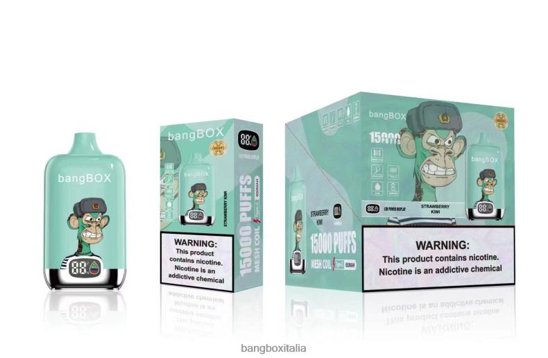 Sigaretta Bang Box - Bang Box 15000 sbuffi kiwi fragola 8ZFV639