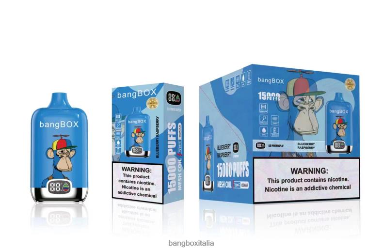 Sigaretta Bang Box - Bang Box 15000 sbuffi lampone mirtillo 8ZFV646