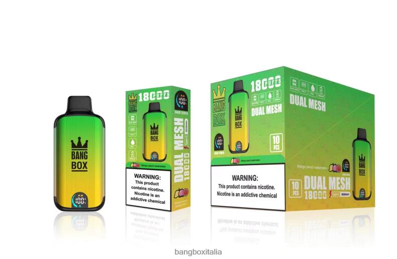Bang Box Vape - Bang Box 18000 sbuffi mango, pesca, anguria 8ZFV689