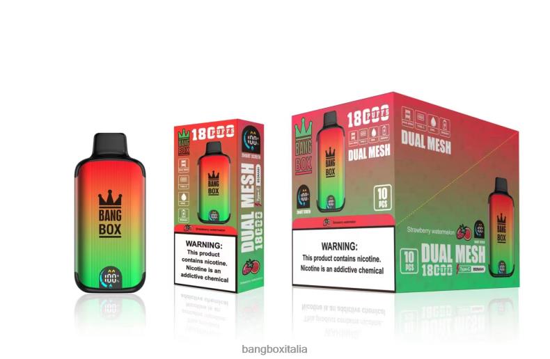 Sigaretta Bang Box - Bang Box 18000 sbuffi anguria alla fragola 8ZFV688