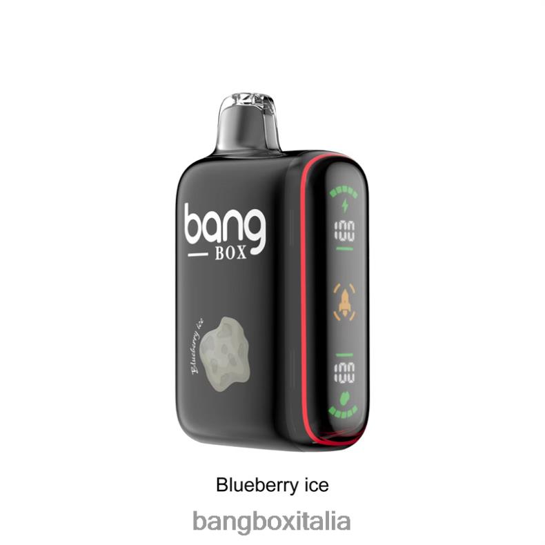 Sigaretta Bang Box - Bang Box Display di potenza intelligente da 9000-18000 sbuffi ghiaccio al mirtillo 8ZFV632