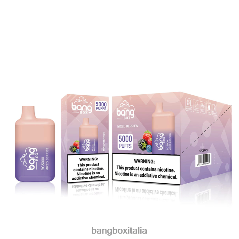 Bang Box Nicotina - Bang Box bc5000 monouso 8ZFV687