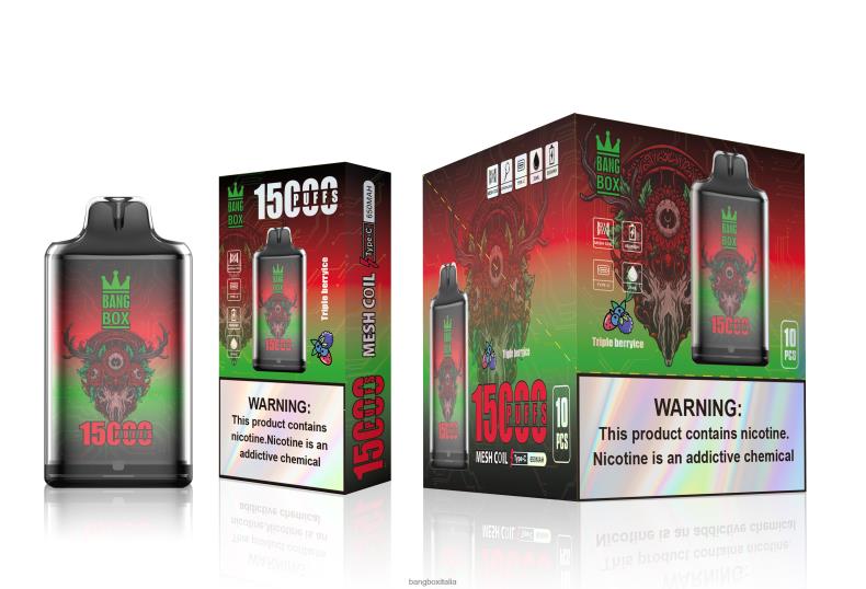 Bang Box Vape Price - Bang Box s1-15000 sbuffi ghiaccio a tripla bacca 8ZFV6104