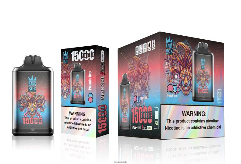 Sigaretta Bang Box - Bang Box s1-15000 sbuffi ghiaccio alla pesca 8ZFV6102