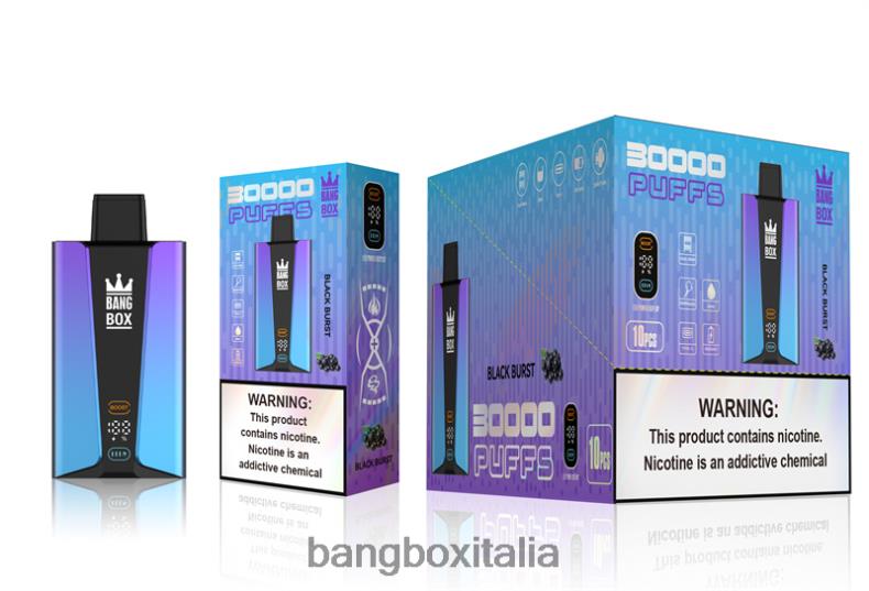 Bang Box Italia - Bang Box Schermo intelligente da 30000 sbuffi scoppio nero 8ZFV677