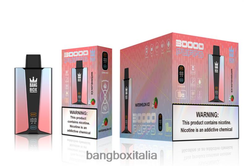 Bang Box Puff - Bang Box Schermo intelligente da 30000 sbuffi ghiaccio di anguria 8ZFV686