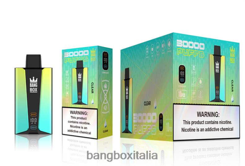 Bang Box Vape Price - Bang Box Schermo intelligente da 30000 sbuffi chiaro 8ZFV676