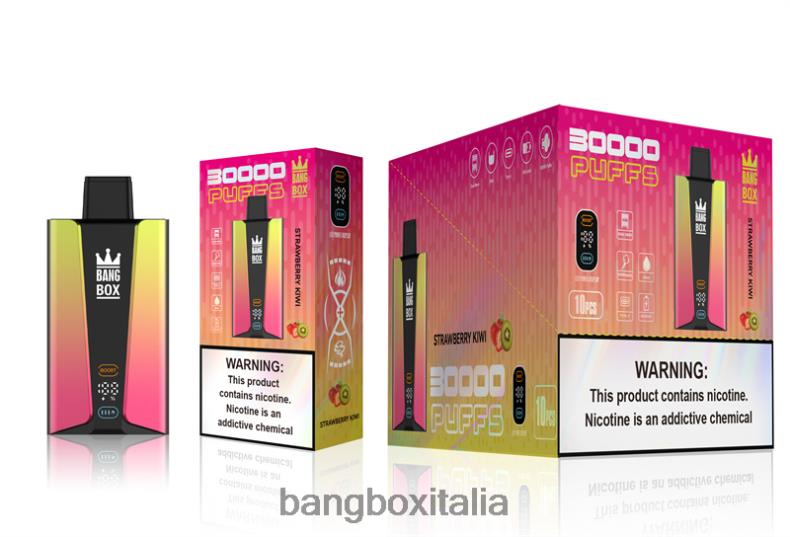 Sigaretta Bang Box - Bang Box Schermo intelligente da 30000 sbuffi kiwi fragola 8ZFV674