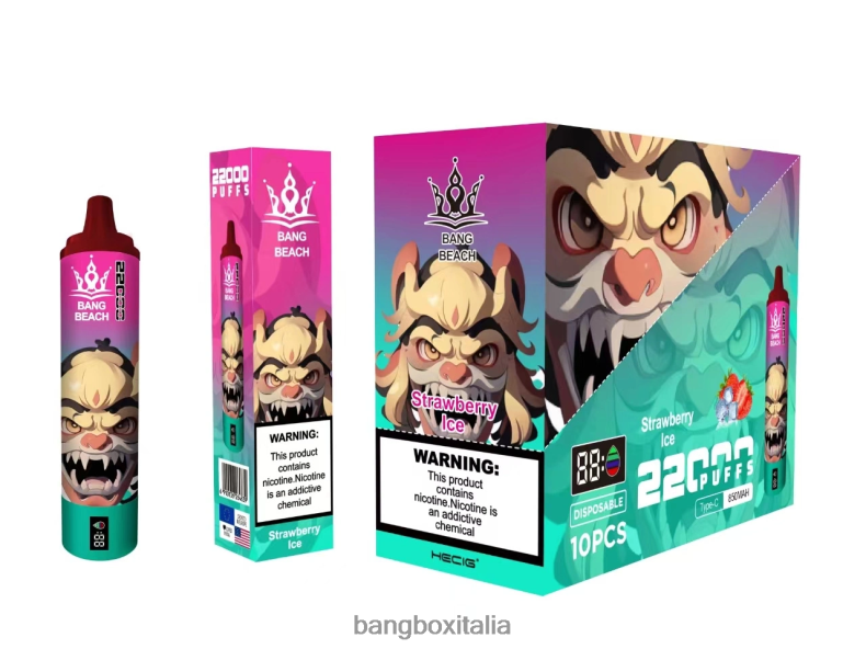 Bang Box Vape Price - Bang Beach Schermo intelligente da 22000 sbuffi ghiaccio alla fragola 8ZFV620